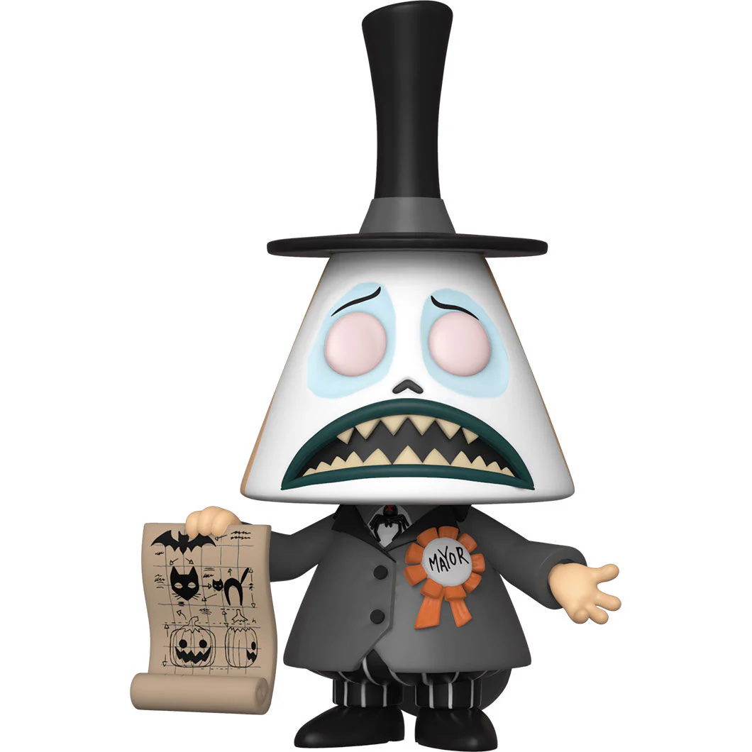 Figura Pop Disney Pesadilla Antes De Navidad Major Mayor With Megaphone Chase