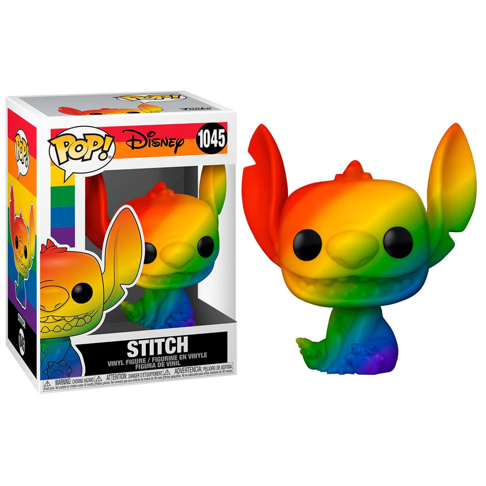 Figura Pop Disney Pride Stitch Rainbow