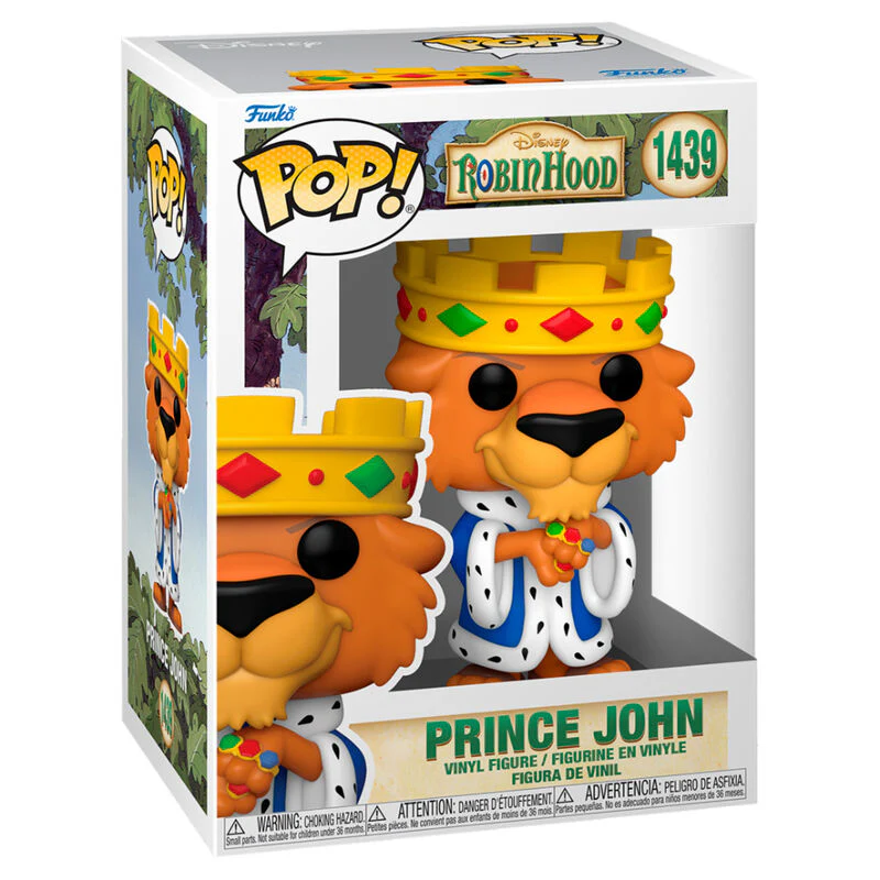 Figura Pop Disney Robin Hood Prince John - Image 2