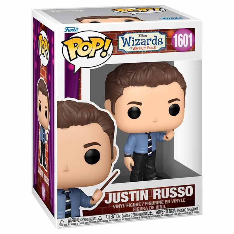 Figura Pop Disney Wizards Of Waverly Place Justin Russo