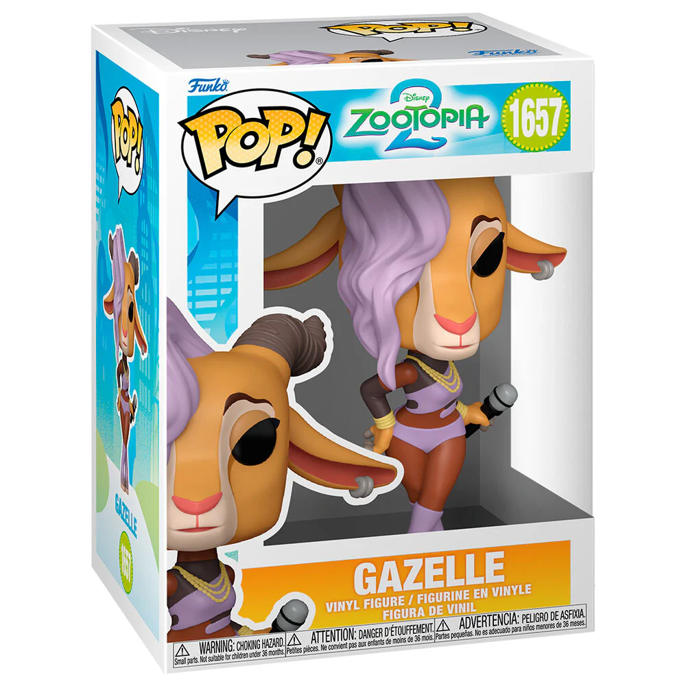Figura Pop Disney Zootropolis 2 Gazelle - Image 2