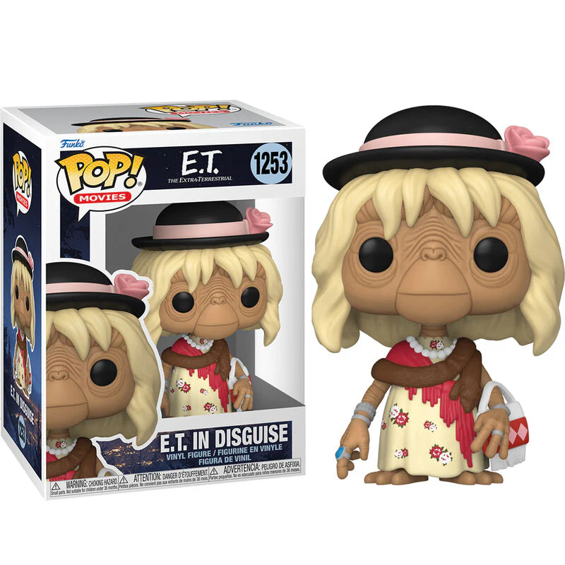 Figura Pop E.t El Extraterrestre 40Th E.t In Disguise