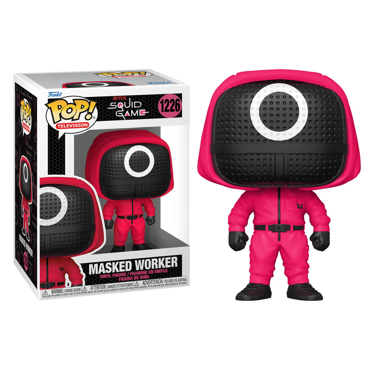 Figura Pop El Juego Del Calamar Soldado Rojo