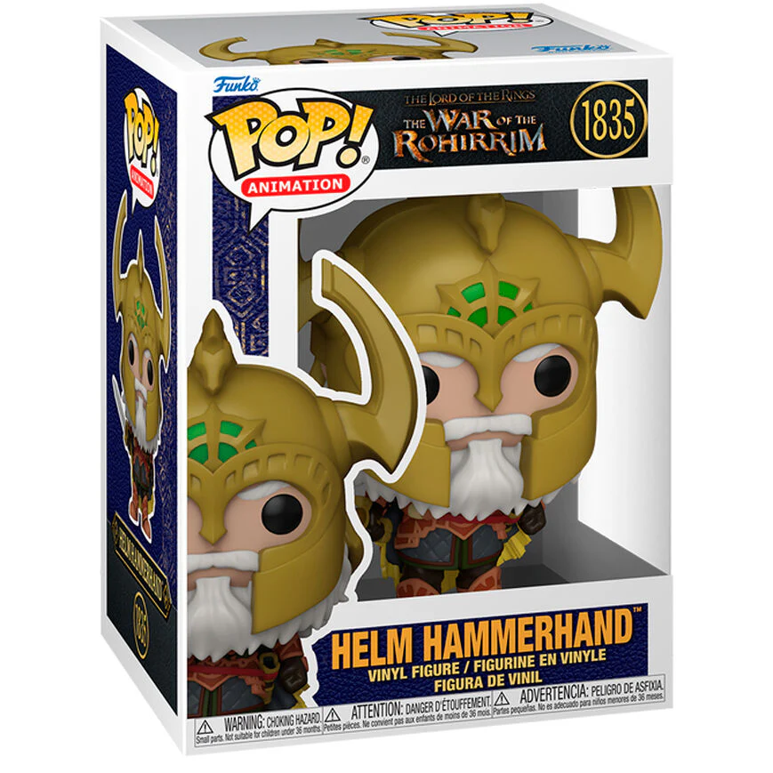 Figura Pop El Señor De Los Anillos La Guerra De Los Rohirrim Helm Hammerhand - Image 2