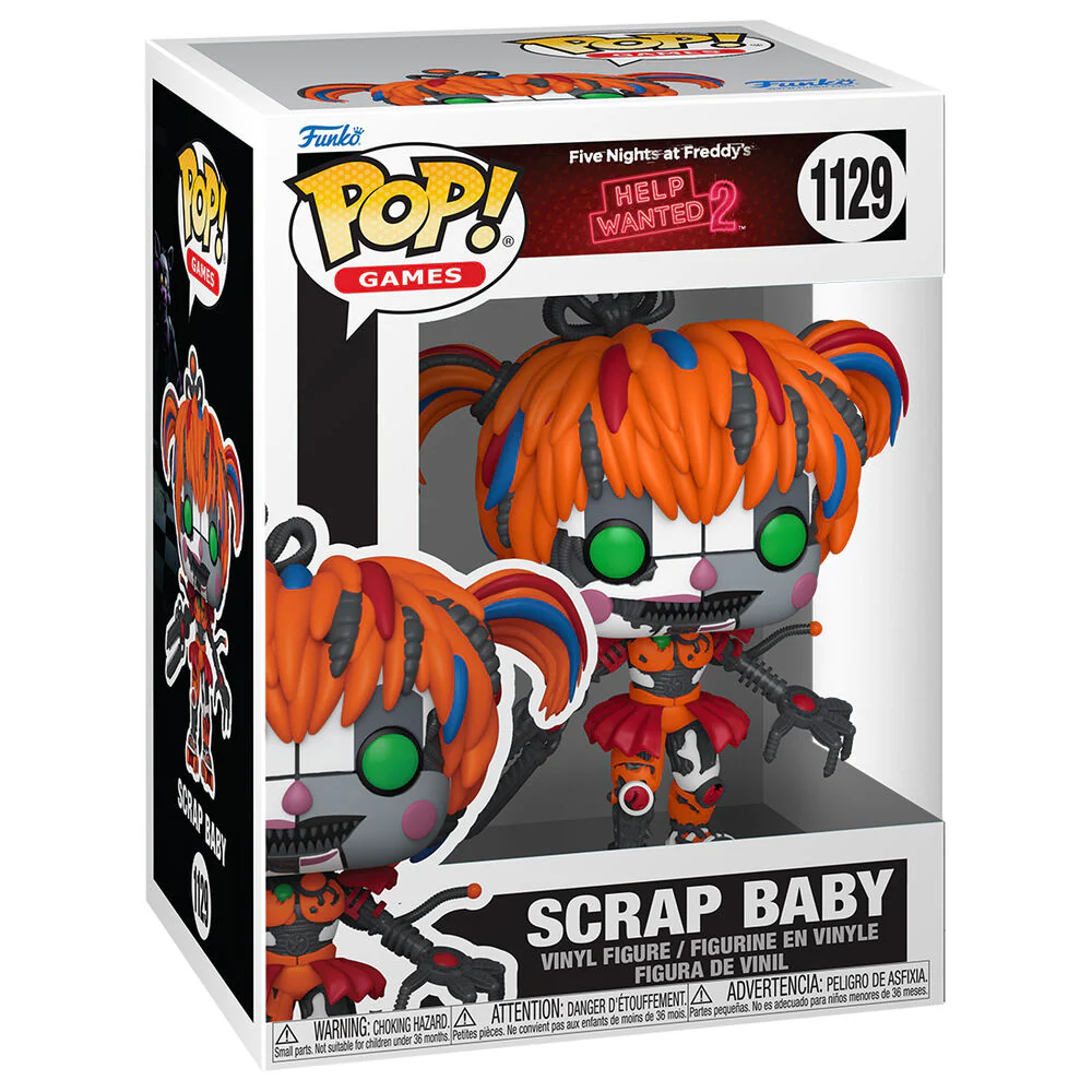 Figura Pop Five Nights At Freddys Help Wanted 2 Scrap Baby