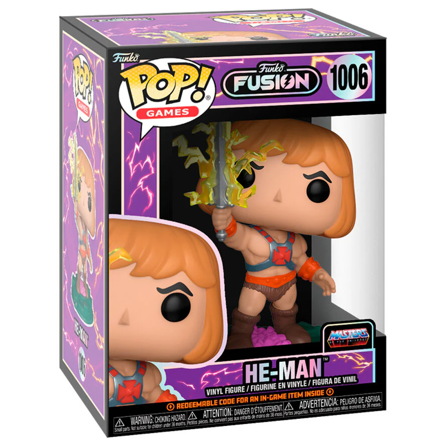 Figura Pop Funko Fusion Masters Of The Universe He-man - Image 2