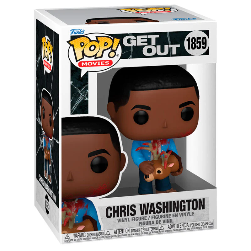 Figura Pop Get Out Chris Washington With Deer