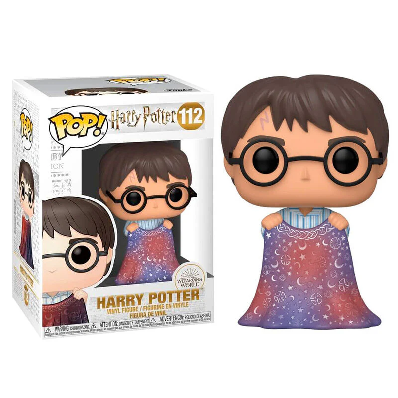 Figura Pop Harry Potter Harry With Invisibility Cloak