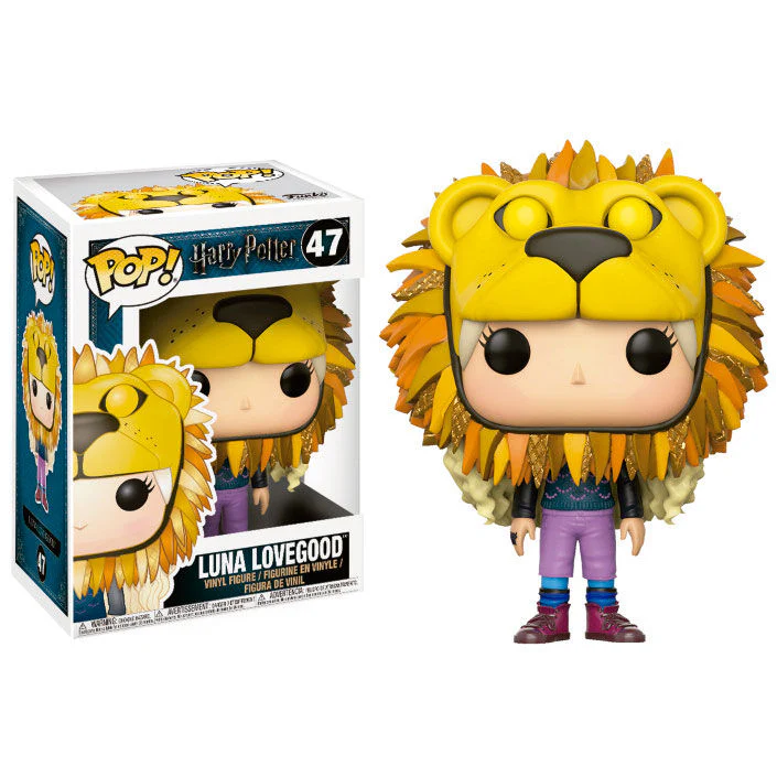 Figura Pop Harry Potter Luna Lovegood With Lion Head