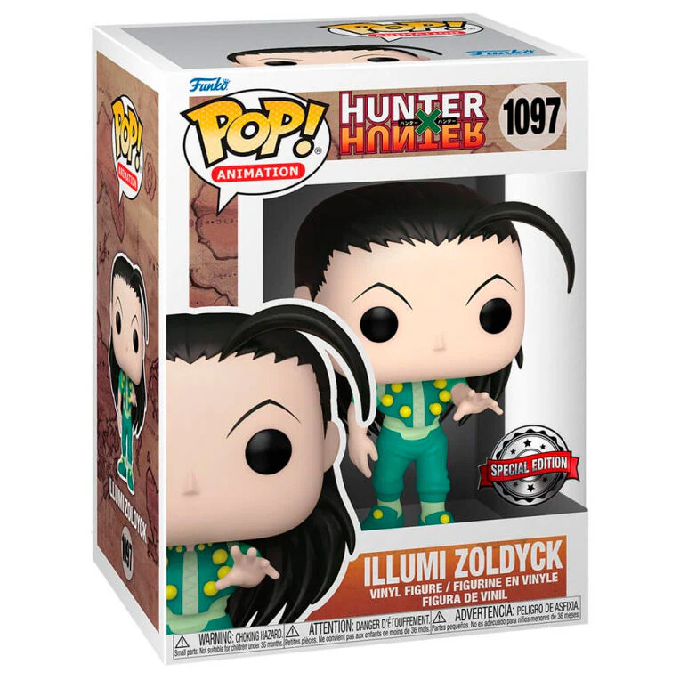 Figura Pop Hunter X Hunter Illumi Zoldyck Exclusive - Image 2