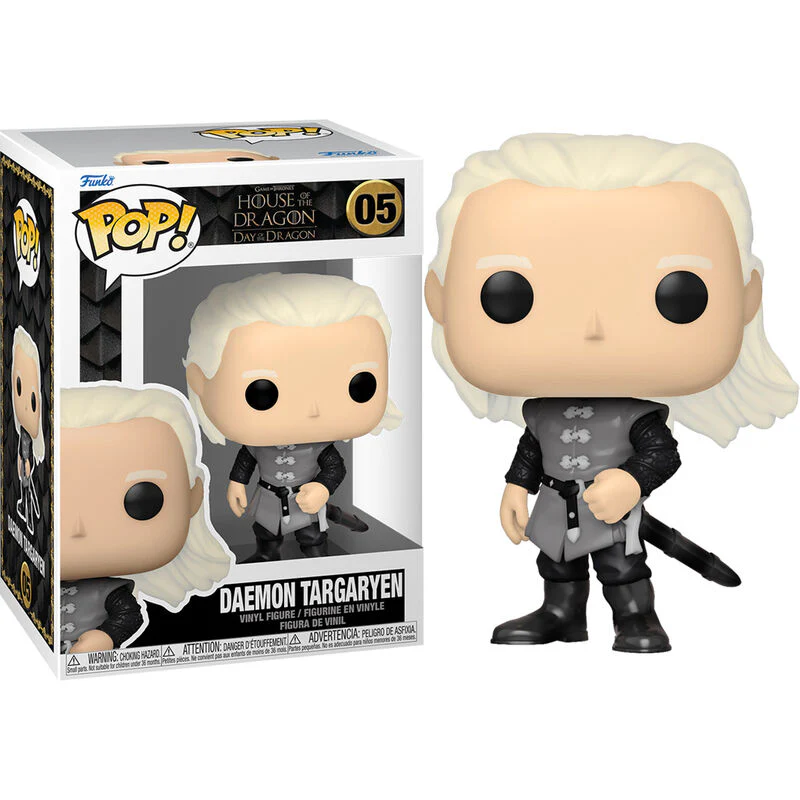 Figura Pop Juego De Tronos La Casa Del Dragon Daemon Targaryen