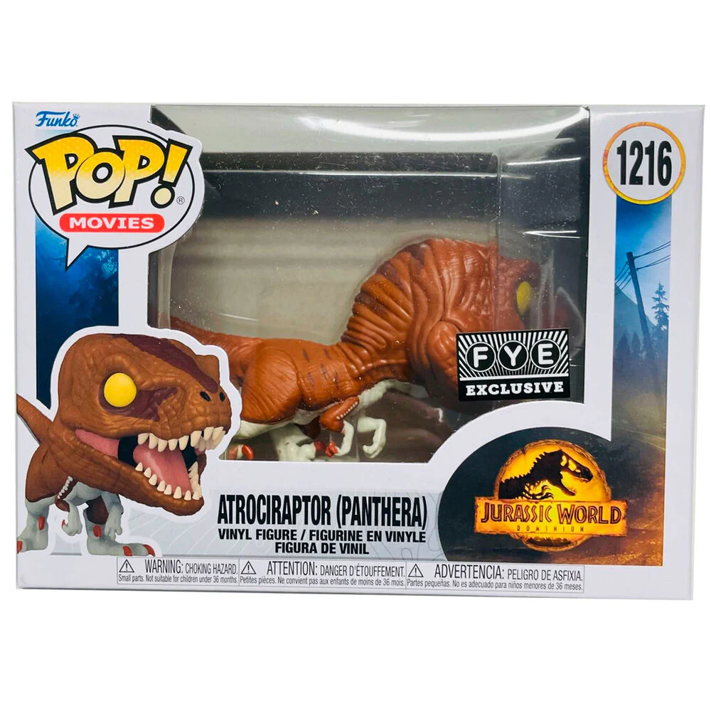 Figura Pop Jurassic World 3 Atrociraptor Panthera Exclusive - Image 2