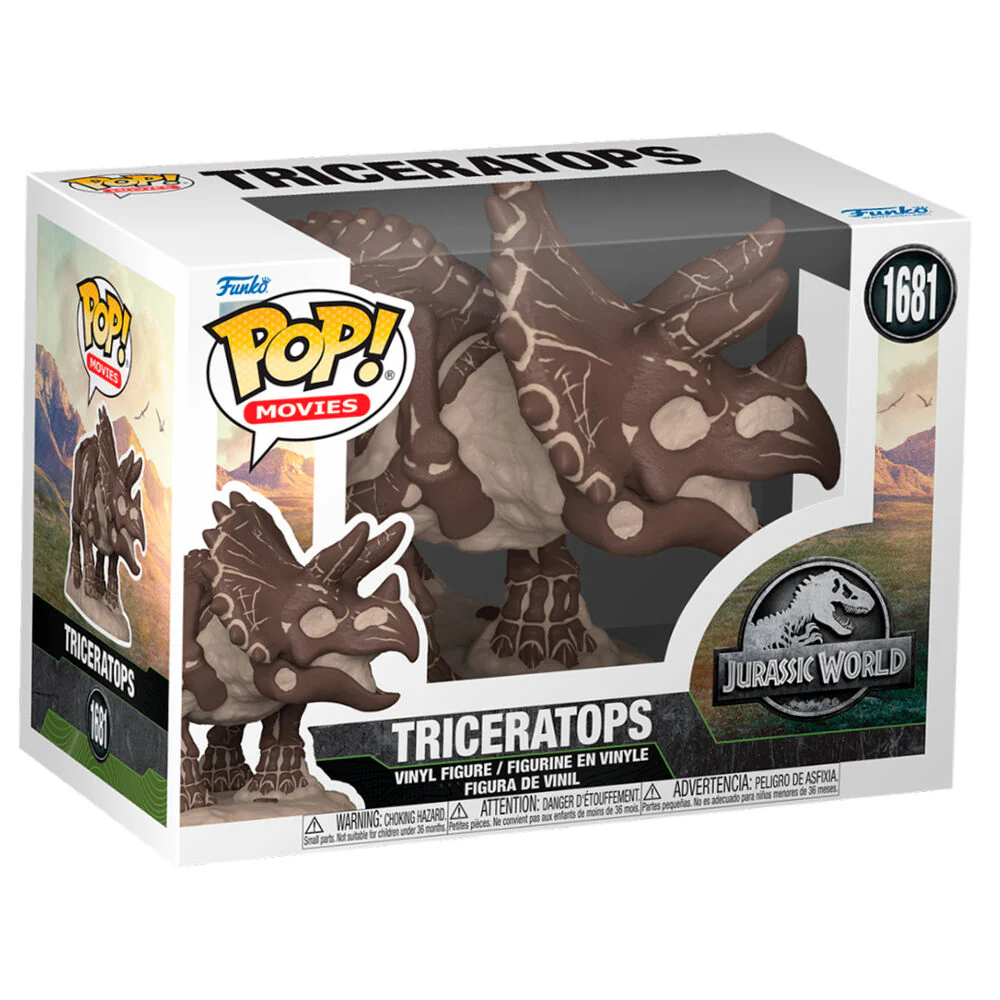 Figura Pop Jurassic World Triceratops - Image 2