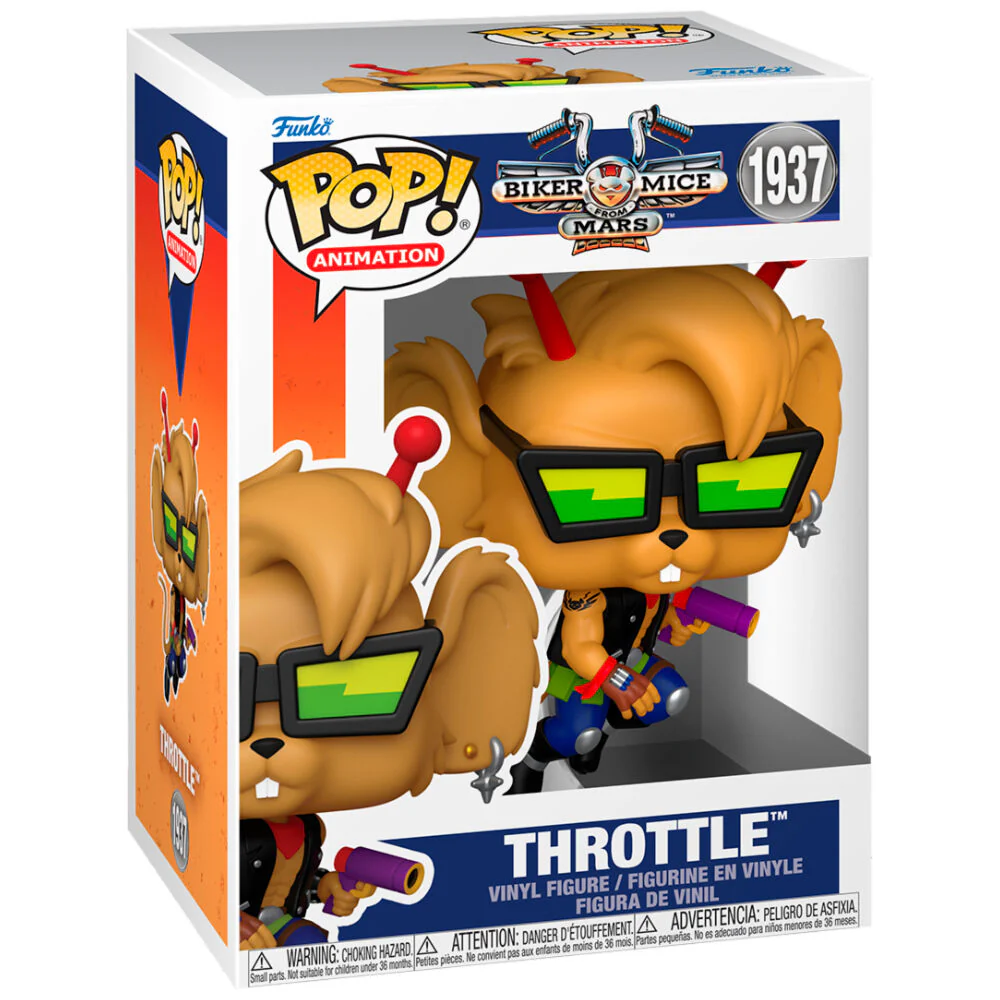 Figura Pop Los Motorratones De Marte Throttle - Image 2