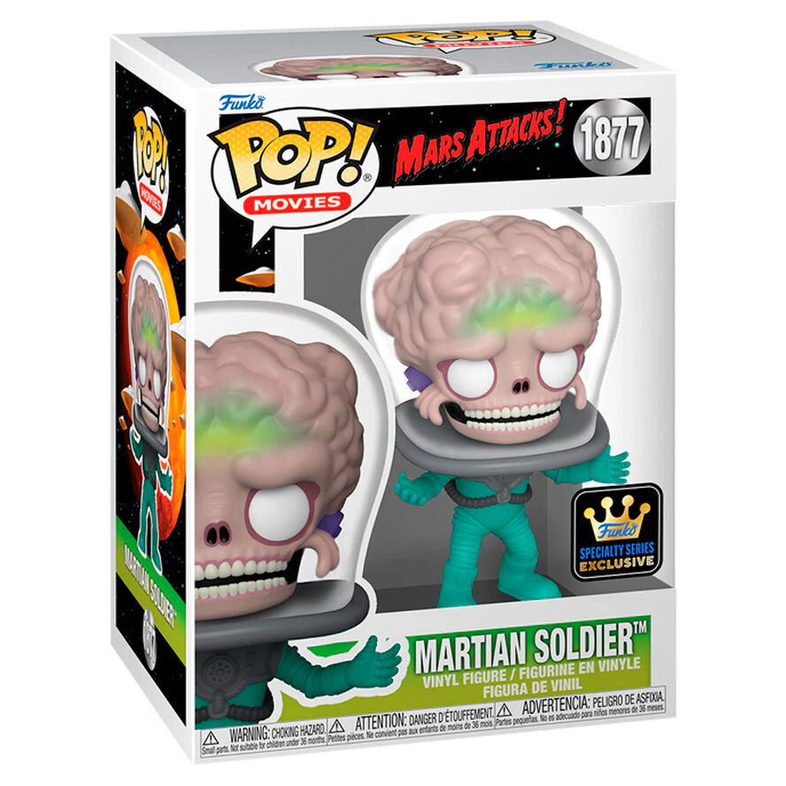 Figura Pop Mars Attacks Martian Soldier Exclusive - Image 2