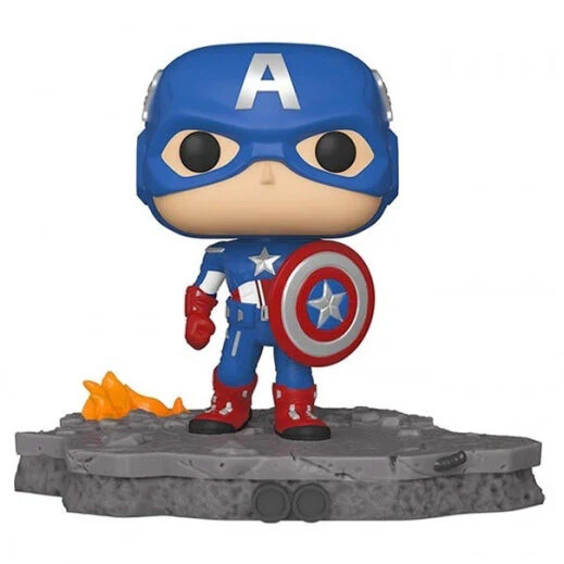 Figura Pop Marvel Avengers Captain America Assemble Exclusive