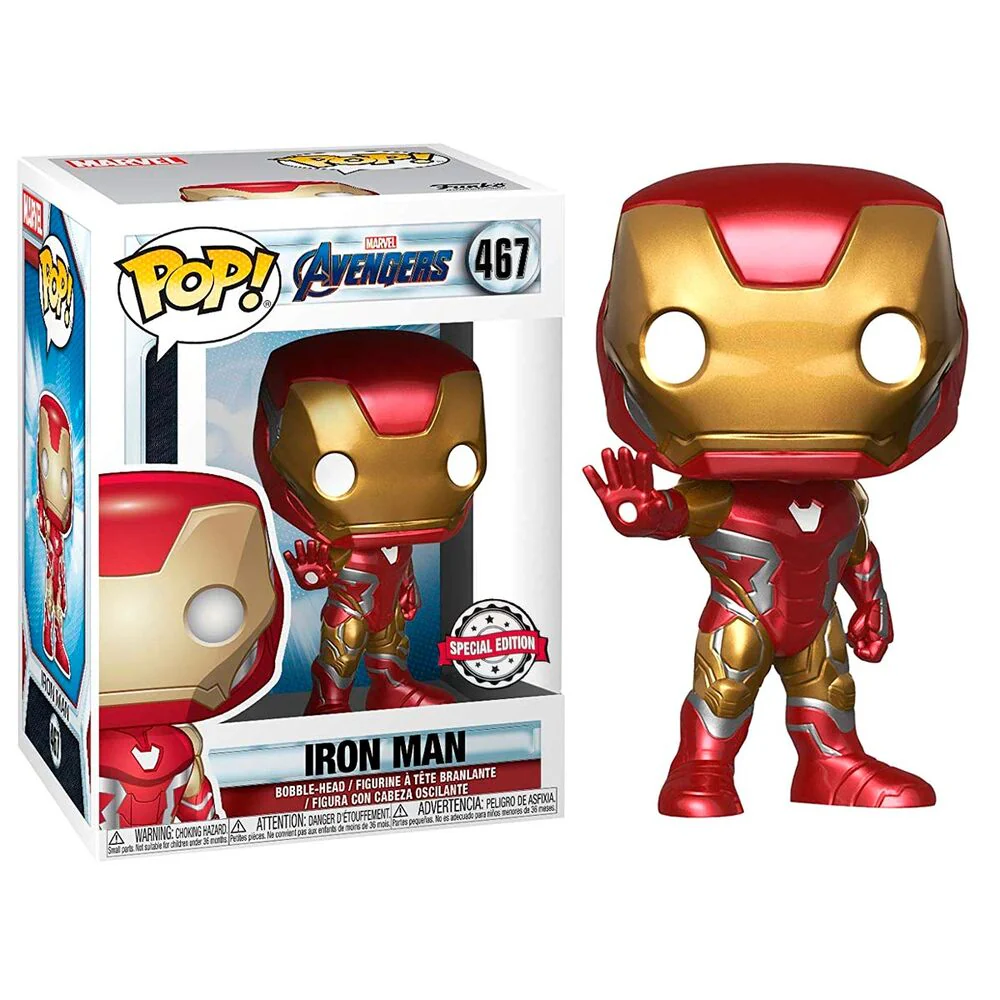 Figura Pop Marvel Avengers Endgame Iron Man Exclusive