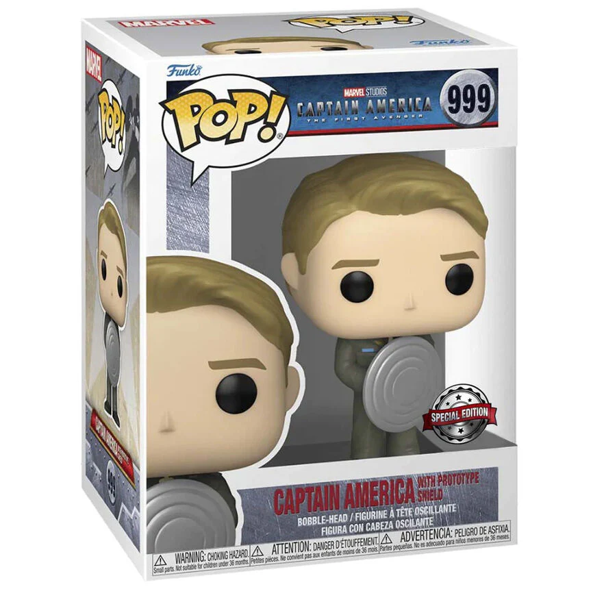 Figura Pop Marvel Captain America - Captain America Exclusive - Image 2
