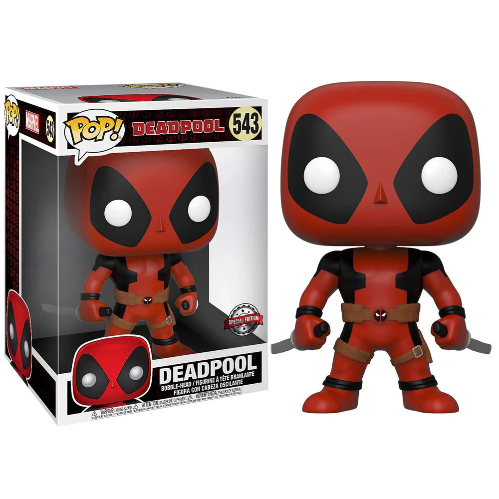 Figura Pop Marvel Deadpool With Swords 25Cm Exclusive