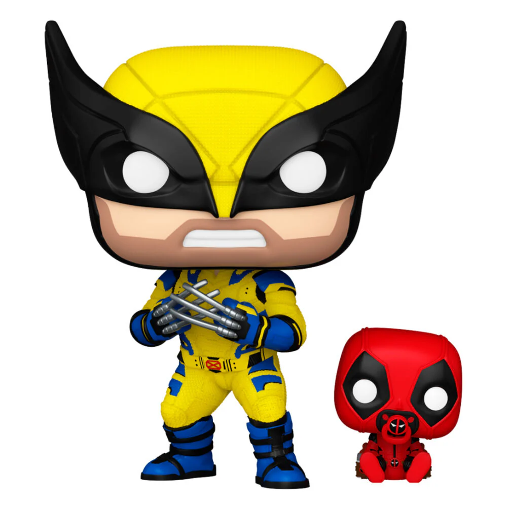 Figura Pop Marvel Deadpool & Wolverine - Wolverine With Babypool