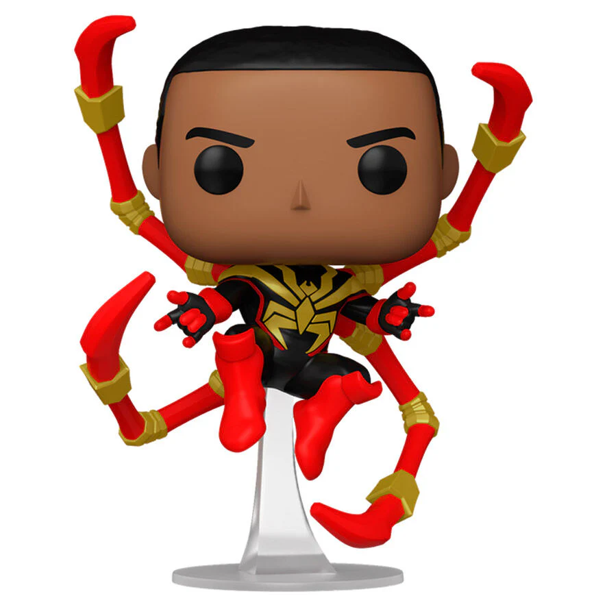 Figura Pop Marvel Miles Morales Iron Spider Chase