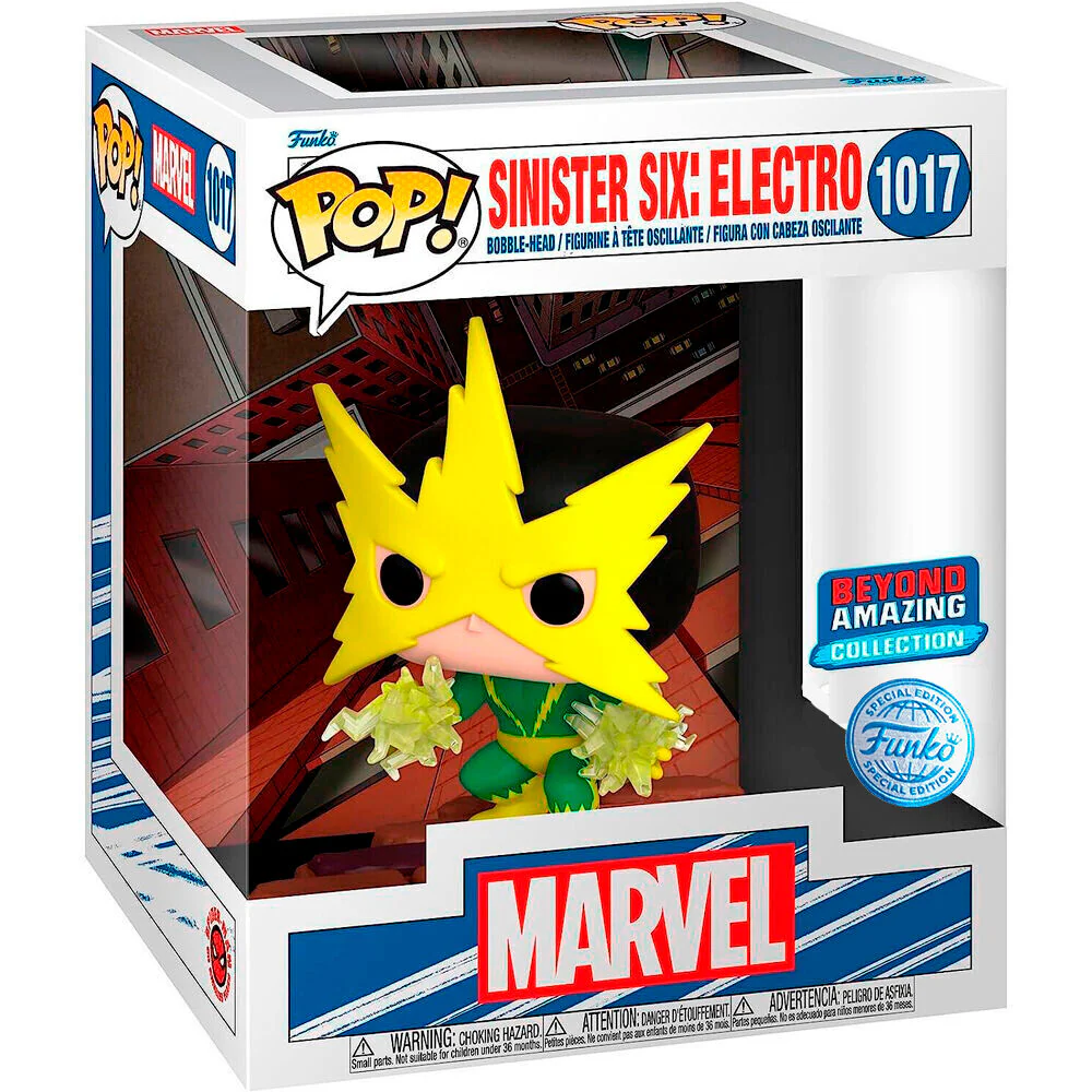 Figura Pop Marvel Sinister Six Electro Exclusive - Image 2
