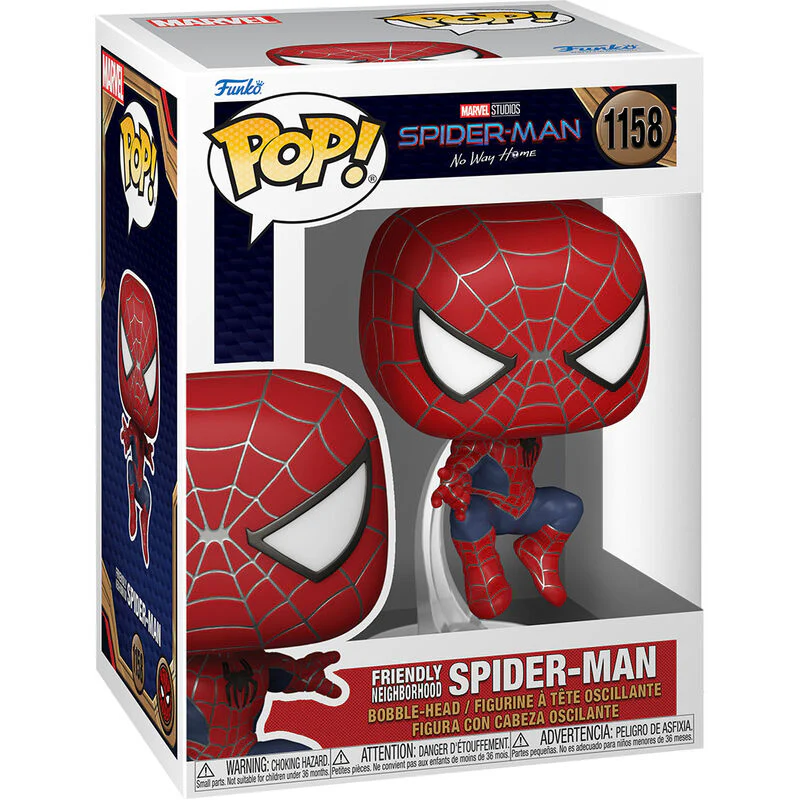 Figura Pop Marvel Spider-man No Way Home Spider-man - Image 4