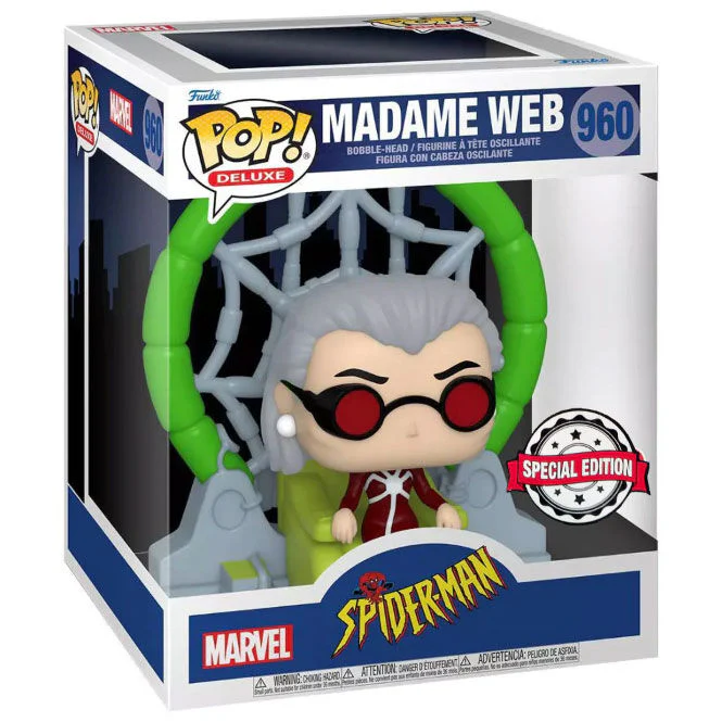 Figura Pop Marvel Spiderman Madame Web Exclusive - Image 2