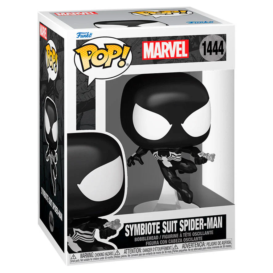 Figura Pop Marvel Symbiote Suit Spider-man