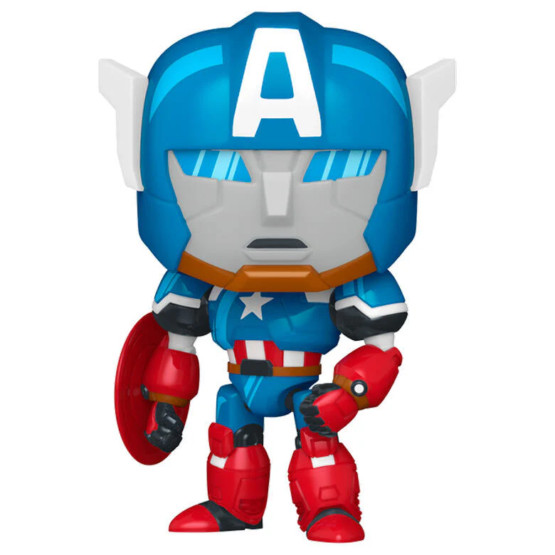 Figura Pop Marvel What If..? Capitan America Mech - Image 2
