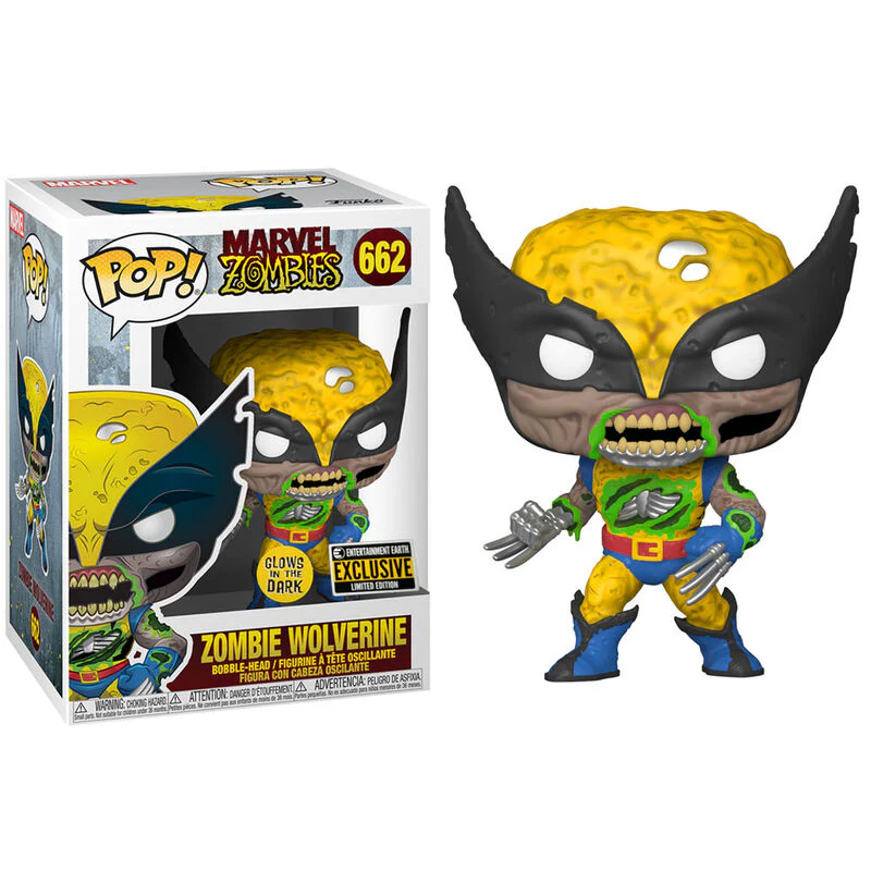 Figura Pop Marvel Zombies Zombie Wolverine Exclusive - Image 2