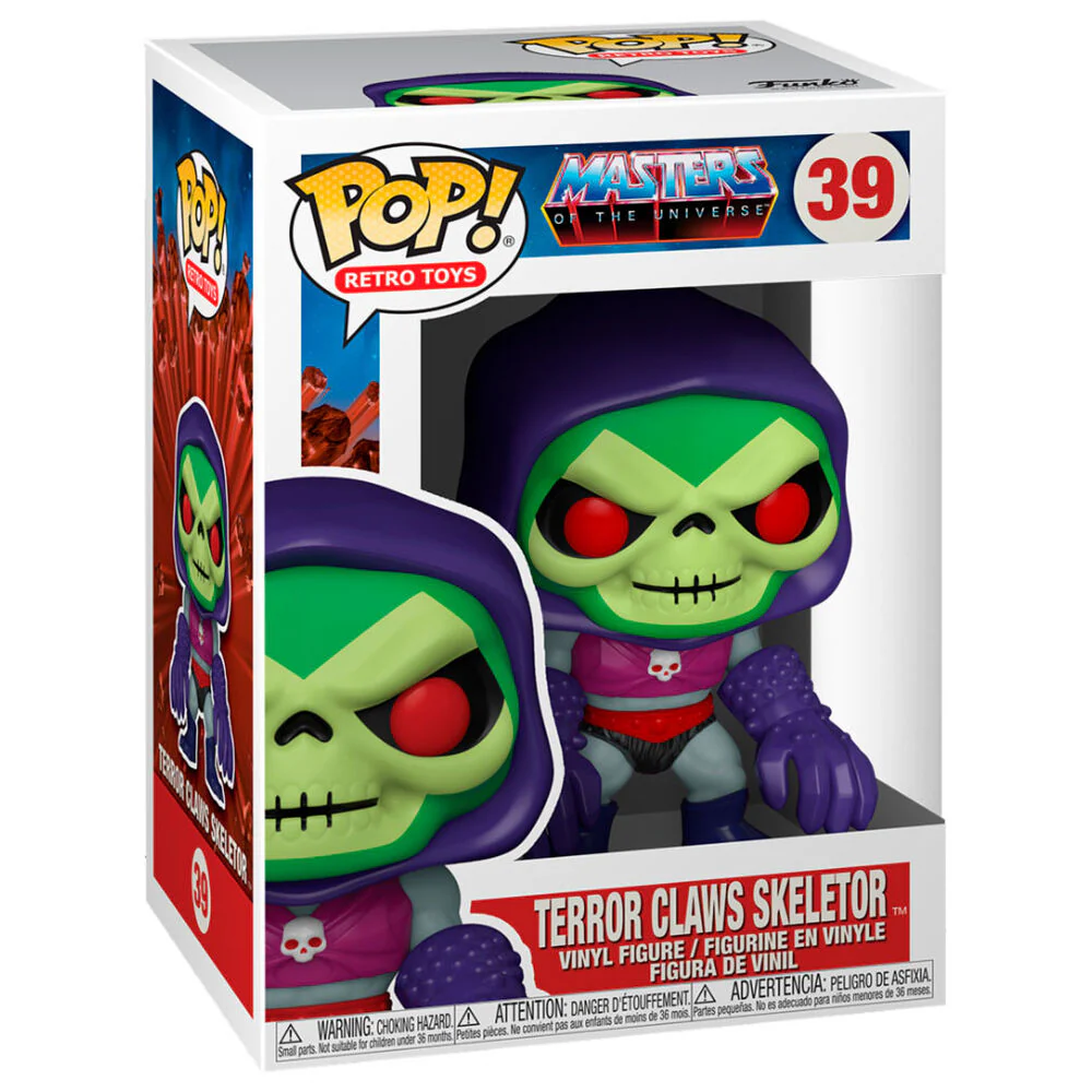 Figura Pop Masters Of The Universe Skeletor With Terror Claws - Image 3