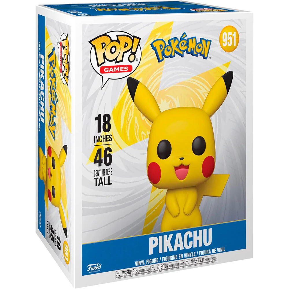 Figura Pop Mega Pokemon Pikachu 46Cm - Image 2