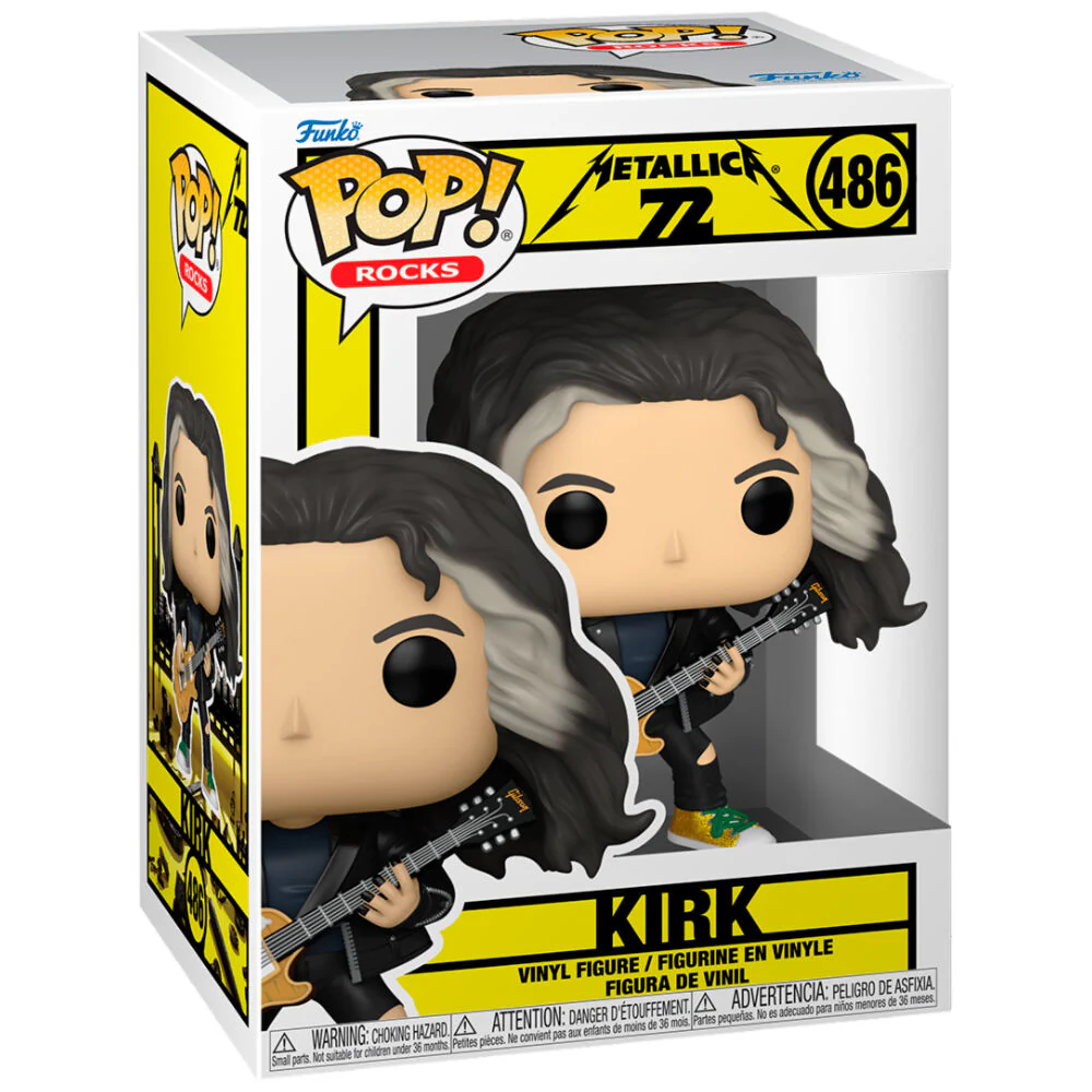 Figura Pop Metallica 72 Kirk