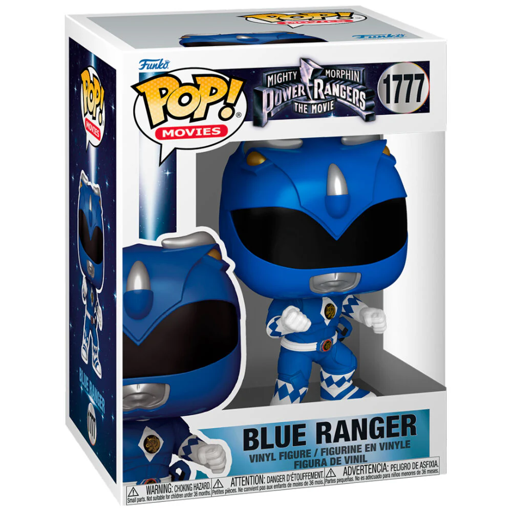 Figura Pop Mighty Morphin Power Rangers Blue Ranger - Image 2