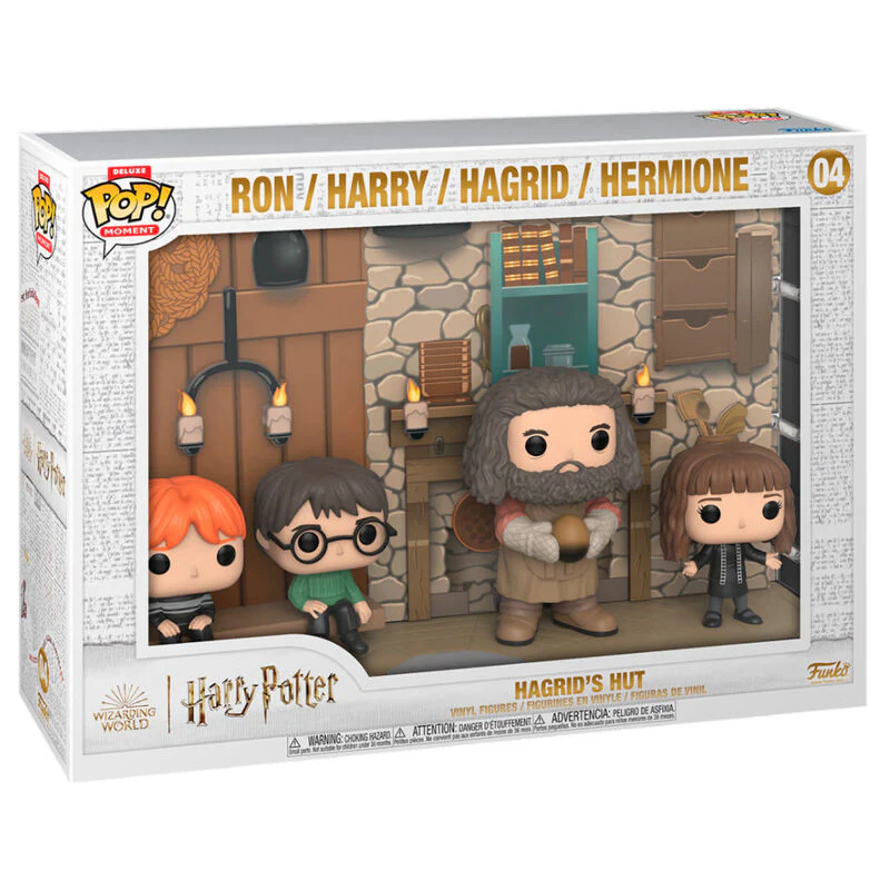 Figura Pop Moments Deluxe Harry Potter Hagrids Hut