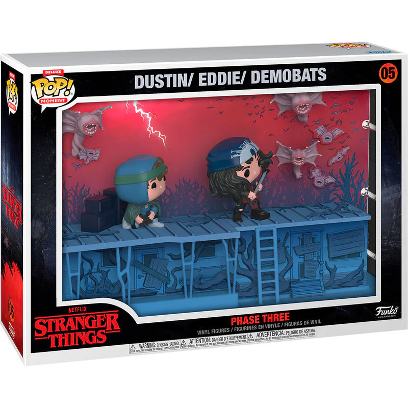 Figura Pop Moments Deluxe Stranger Things Pahse Three