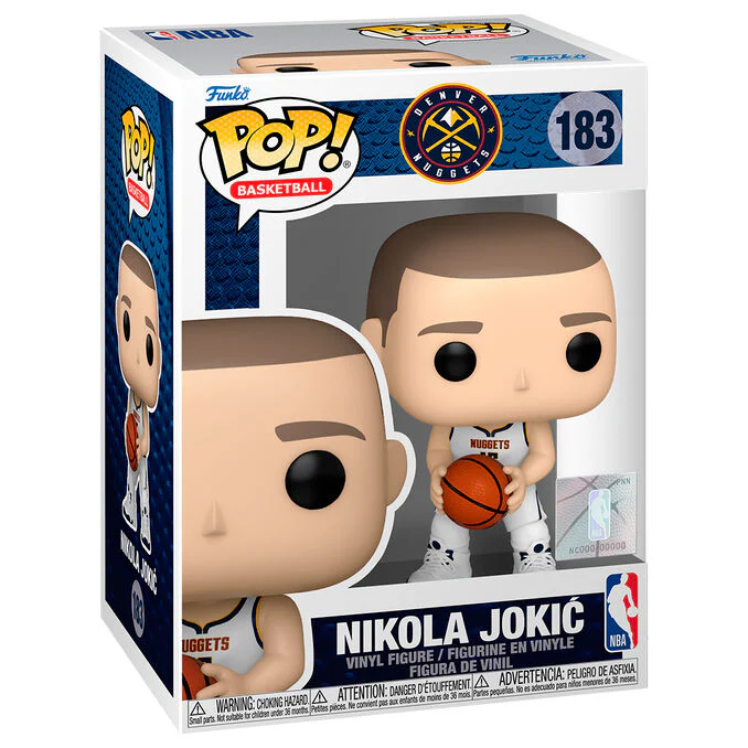 Figura Pop Nba Denver Nuggets Nikola Jokic