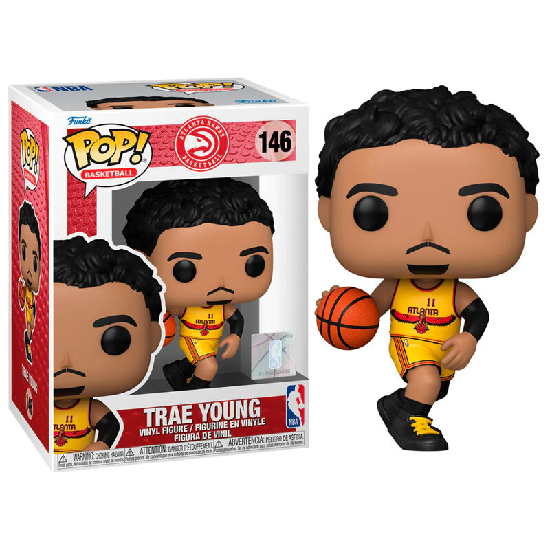 Figura Pop Nba Hawks Trae Young