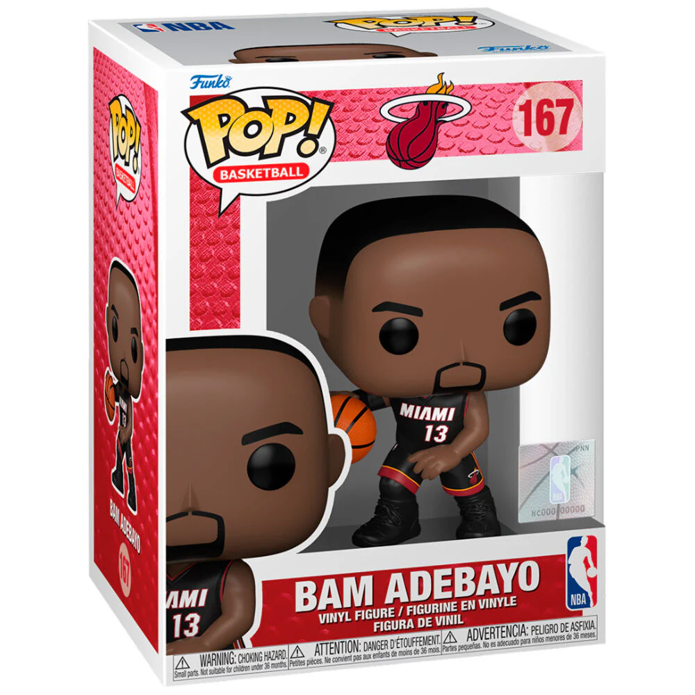 Figura Pop Nba Miami Heat Bam Adebayo - Image 2