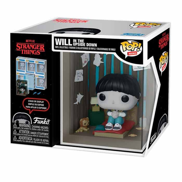 Figura Pop Nooks Stranger Things Will In The Upside Down