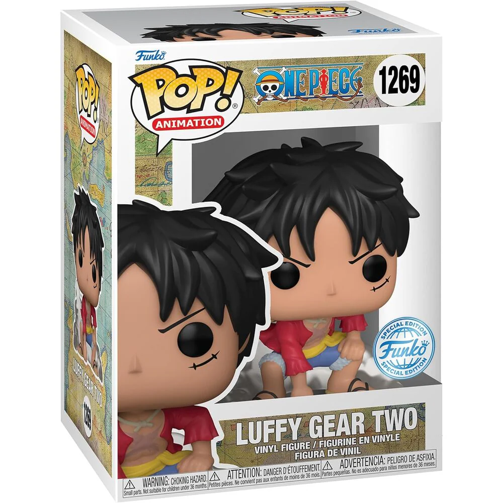Figura Pop One Piece Luffy Gear Two Exclusive - Image 2