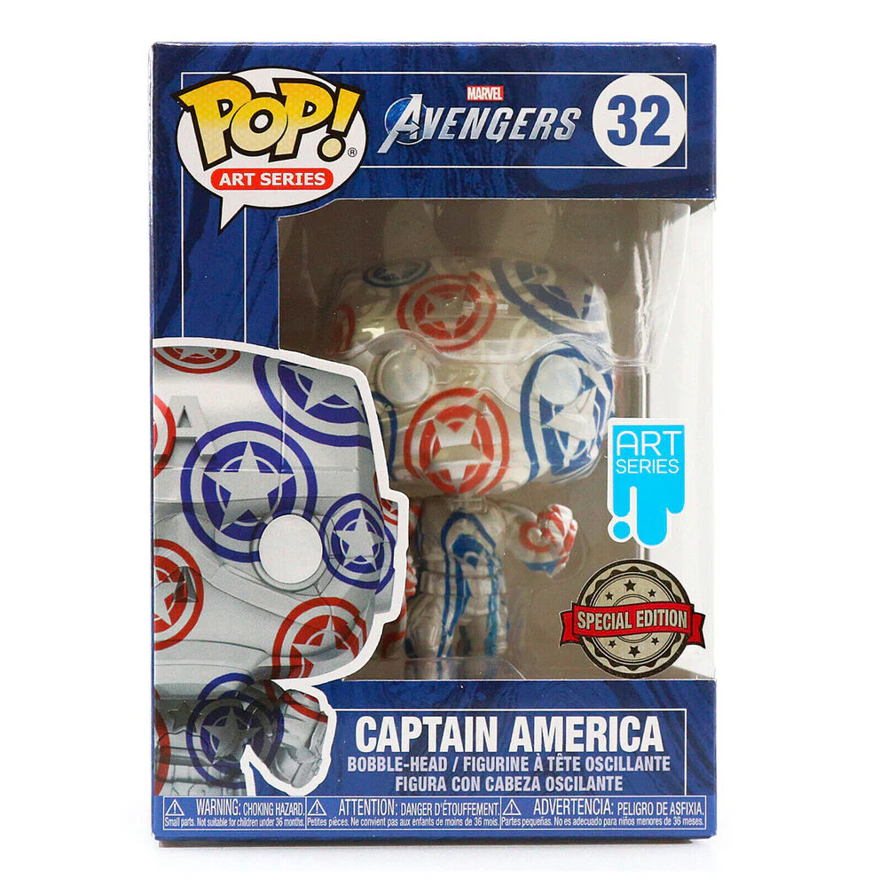Figura Pop Patriotic Age Captain America Exclusive