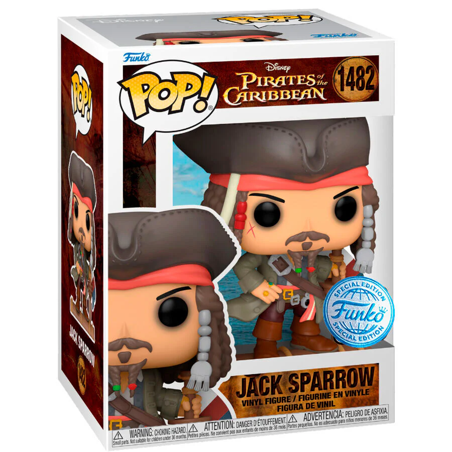 Figura Pop Piratas Del Caribe Jack Sparrow Exclusive - Image 2