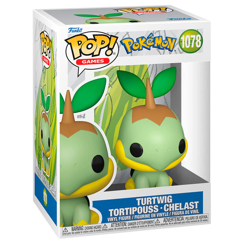 Figura Pop Pokemon Turtwig - Tortipouss - Chelast - Image 2