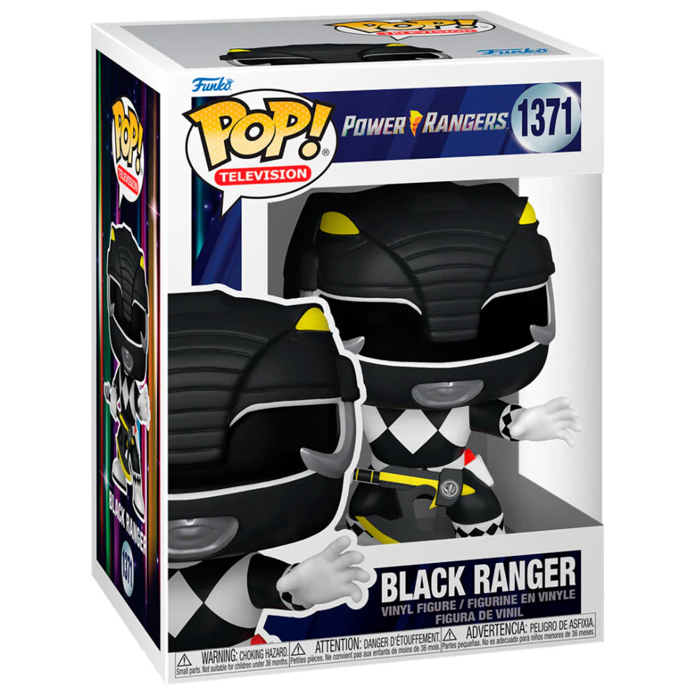 Figura Pop Power Rangers 30Th Anniversary Black Ranger - Image 2