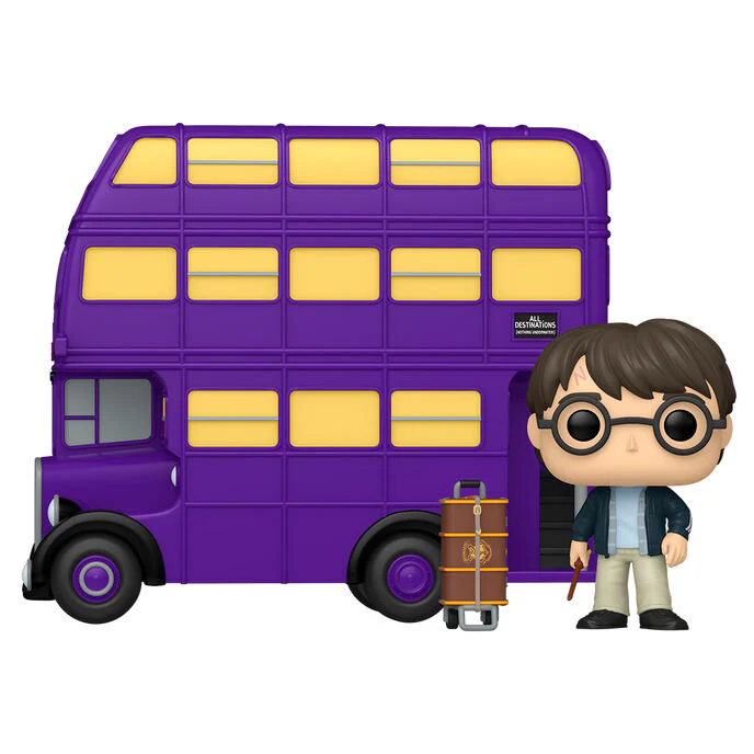 Figura Pop Rides Super Deluxe Harry Potter - Harry Potter With Knight Bus - Image 2