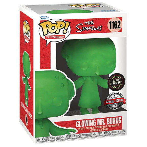 Figura Pop Simpsons Glowing Mr.burns Exclusive Chase