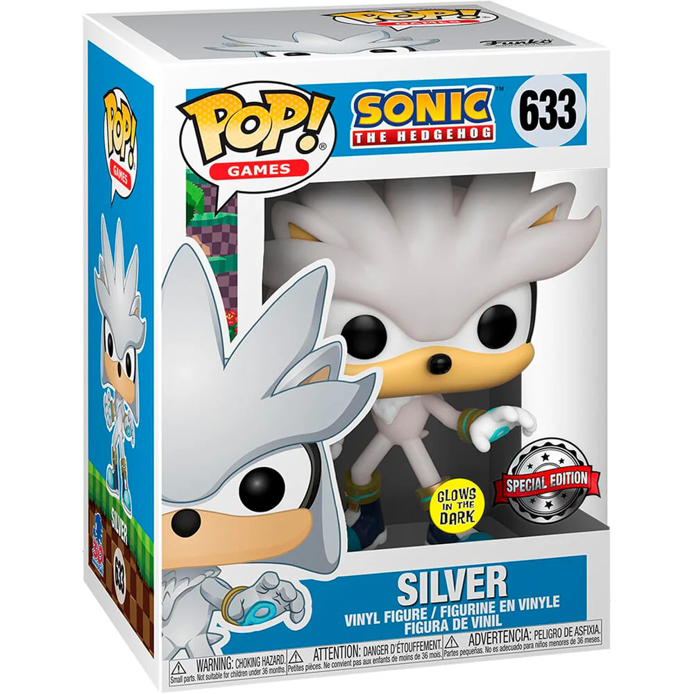 Figura Pop Sonic The Hedgehog Silver Exclusive - Image 2