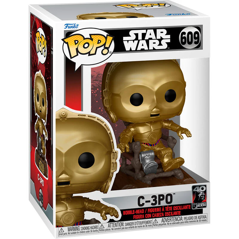 Figura Pop Star Wars 40Th C-3Po